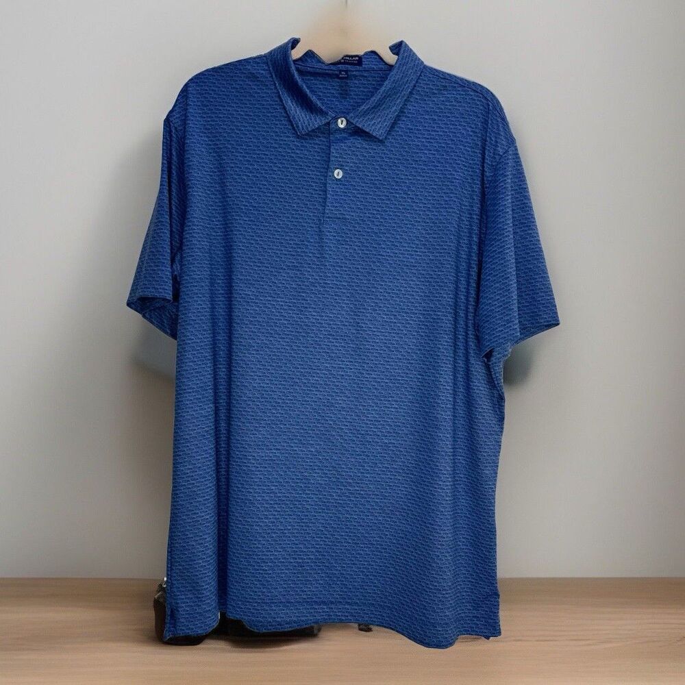 Peter Millar Polo Skulls Mens XL Summer Comfort Knock Out All Over Print
